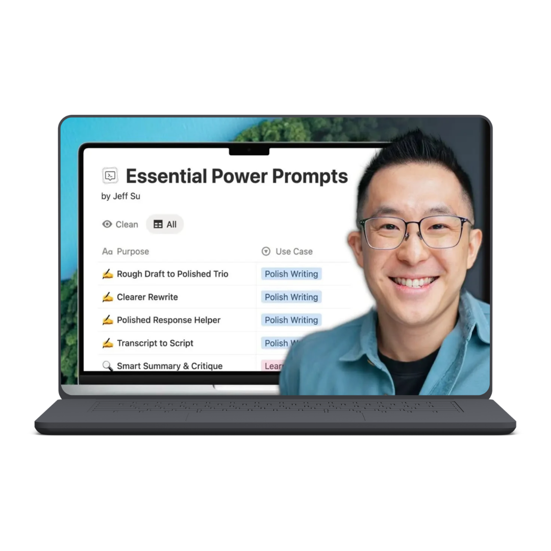 Jeff Su - Essential Power Prompts
